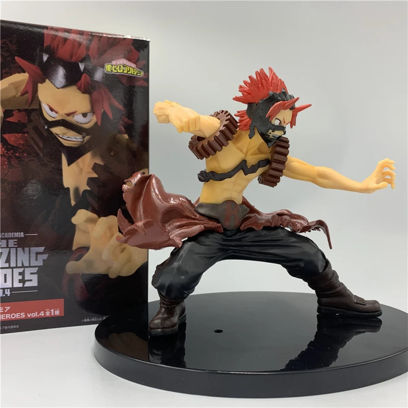 My Hero Academia Kirishima Eijiro Vol.4 Fighting PVC Action Figure  Age of Heroes Midoriya Izuku Friend Collect Model 15m