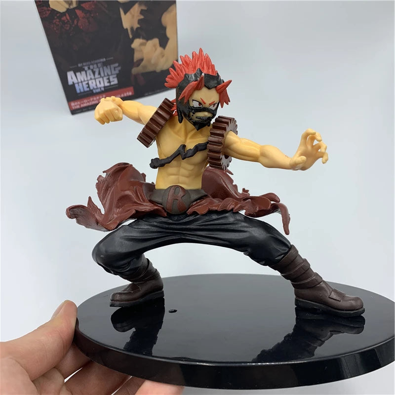 My Hero Academia Kirishima Eijiro Vol.4 Fighting PVC Action Figure  Age of Heroes Midoriya Izuku Friend Collect Model 15m