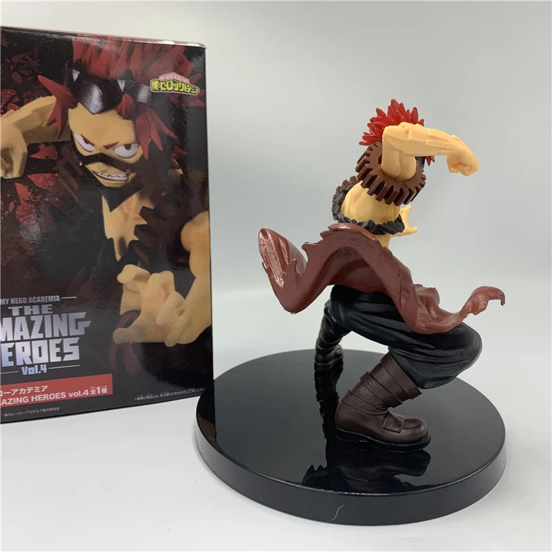 My Hero Academia Kirishima Eijiro Vol.4 Fighting PVC Action Figure  Age of Heroes Midoriya Izuku Friend Collect Model 15m