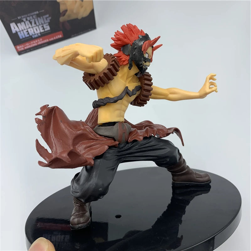 My Hero Academia Kirishima Eijiro Vol.4 Fighting PVC Action Figure  Age of Heroes Midoriya Izuku Friend Collect Model 15m