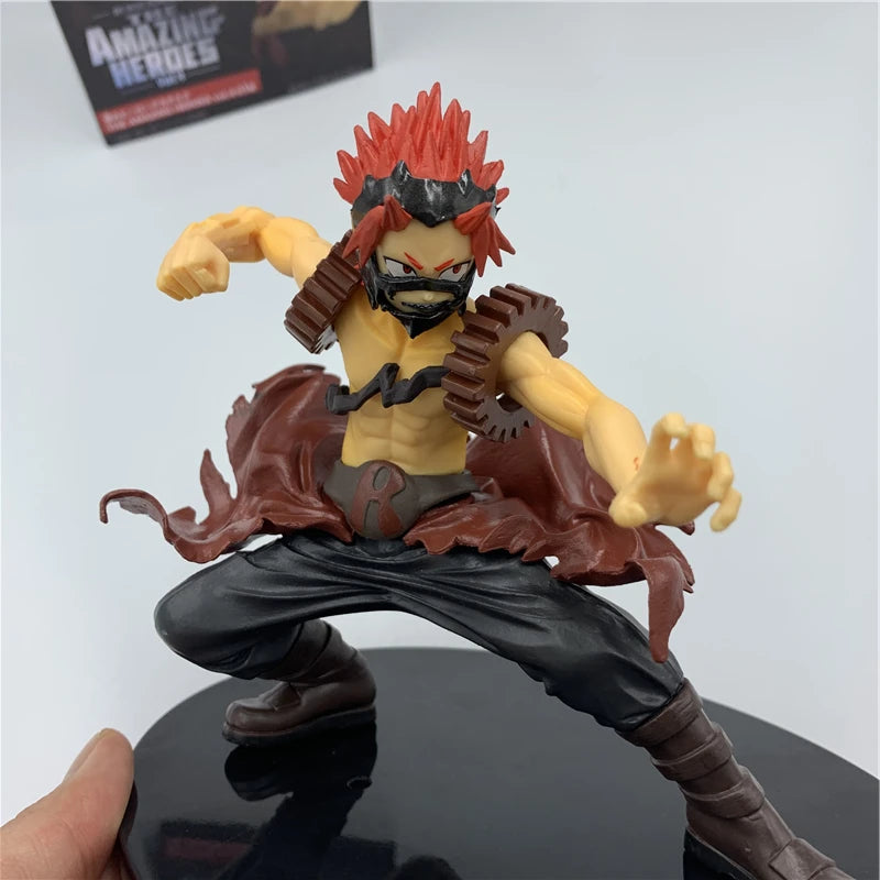 My Hero Academia Kirishima Eijiro Vol.4 Fighting PVC Action Figure  Age of Heroes Midoriya Izuku Friend Collect Model 15m