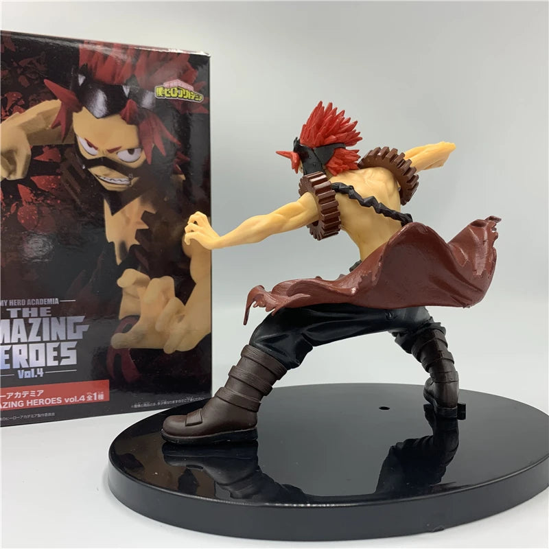 My Hero Academia Kirishima Eijiro Vol.4 Fighting PVC Action Figure  Age of Heroes Midoriya Izuku Friend Collect Model 15m
