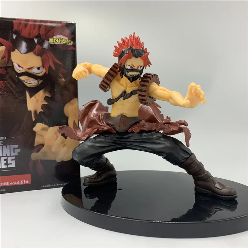 My Hero Academia Kirishima Eijiro Vol.4 Fighting PVC Action Figure  Age of Heroes Midoriya Izuku Friend Collect Model 15m