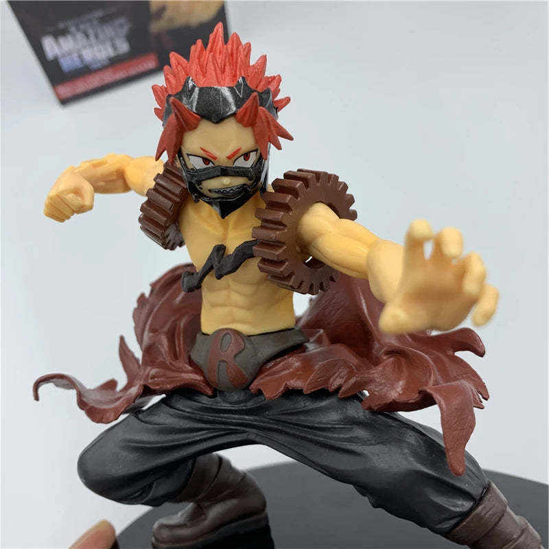 My Hero Academia Kirishima Eijiro Vol.4 Fighting PVC Action Figure  Age of Heroes Midoriya Izuku Friend Collect Model 15m