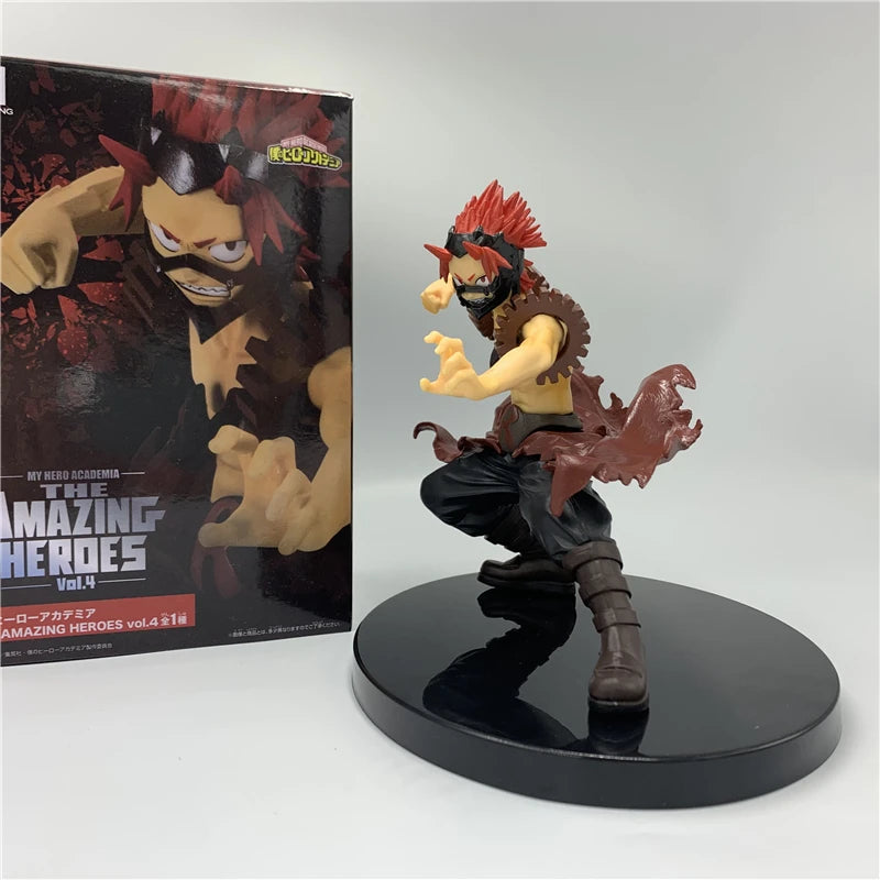 My Hero Academia Kirishima Eijiro Vol.4 Fighting PVC Action Figure  Age of Heroes Midoriya Izuku Friend Collect Model 15m