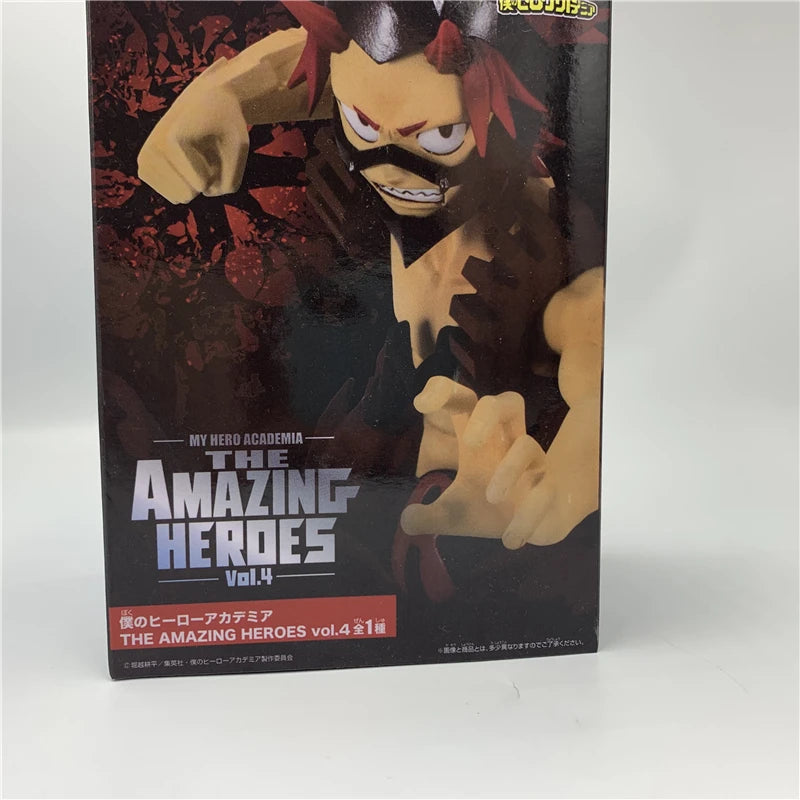 My Hero Academia Kirishima Eijiro Vol.4 Fighting PVC Action Figure  Age of Heroes Midoriya Izuku Friend Collect Model 15m