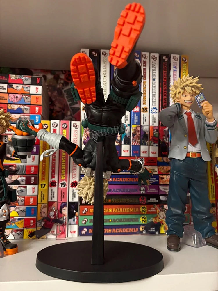 My Hero Academia Bakugo Katsuki Anime Figure Boku no Hero Midoriya Izuku/Todoroki Shoto/Toga Himiko Action Figure Model Doll Toy