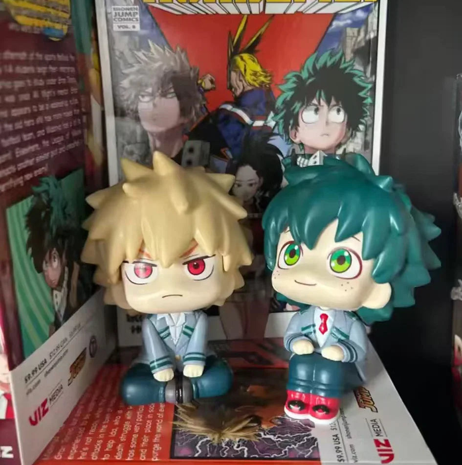 In Stock Hero Academia Anime Figure Bakugo Katsuki Action Figure Midoriya Izuku/Todoroki Shoto Figurine PVC Collection Toys