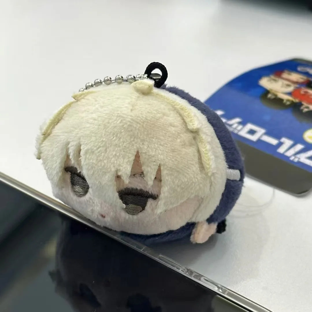 Mini Anime Plush Keychain Michel Caesar Mikage Reo Nagi Seishiro Chigiri Hyoma Bachira Meguru Cute Starfish body Doll Gifts