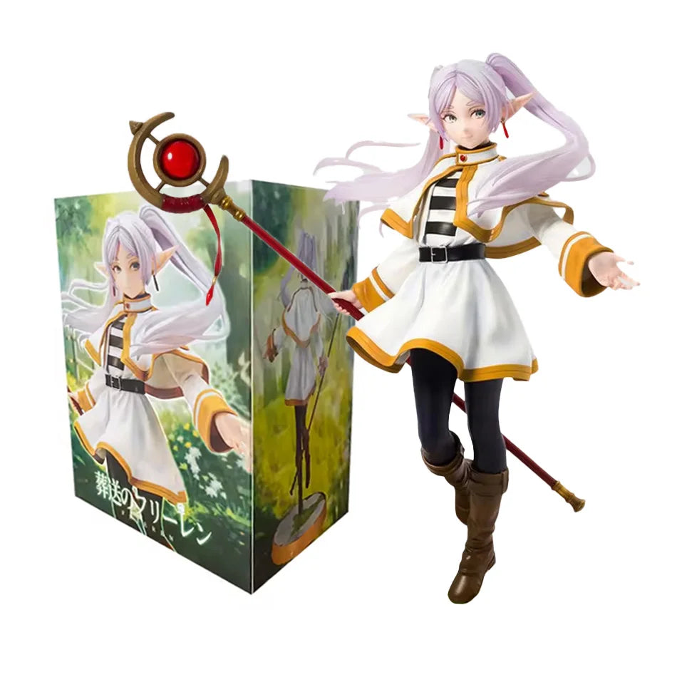 Hot 23cm Frieren: Beyond Journey's End Anime Figure Limit Frieren Action Figure Luminasta Frieren Figurine Collection Model Toy
