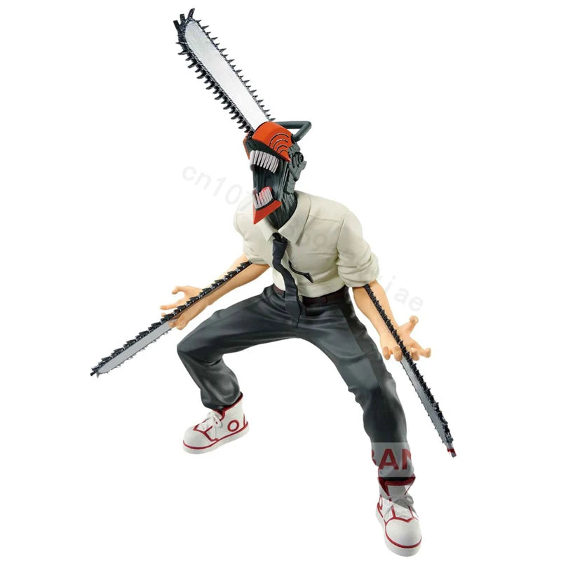 18cm Chainsaw Man Anime Figure Power Denji Action Figure PVC Chainsaw Man Power Figurine PVC Adult Collection Model Doll Toys