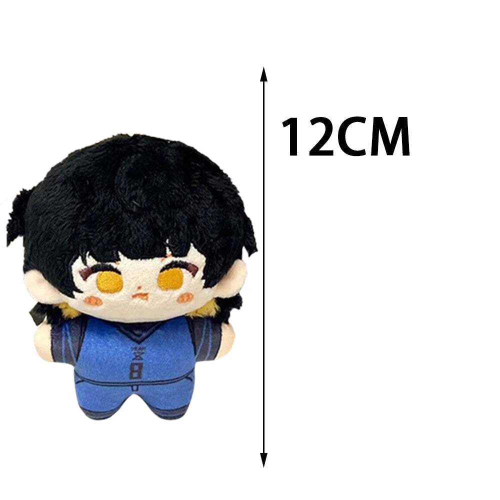 Mini Anime Plush Keychain Michel Caesar Mikage Reo Nagi Seishiro Chigiri Hyoma Bachira Meguru Cute Starfish body Doll Gifts