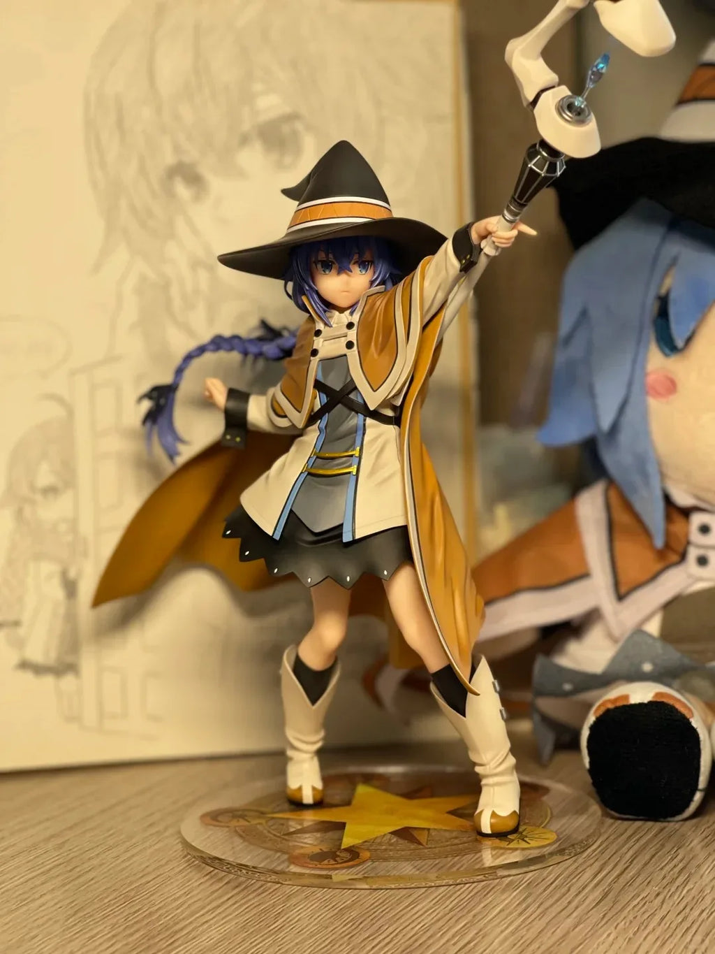 Magician Roxy Migurdia 25cm Action Figure Mushoku Tensei: Jobless Reincarnation PVC Anime Figure Statue Collection Toys