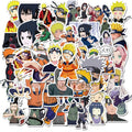 50pcs Anime Stickers Cartoon Uzumaki Laptop Phone Guitar Skateboard Book Decoration Graffiti Sticker Pack Decal Gift Toy