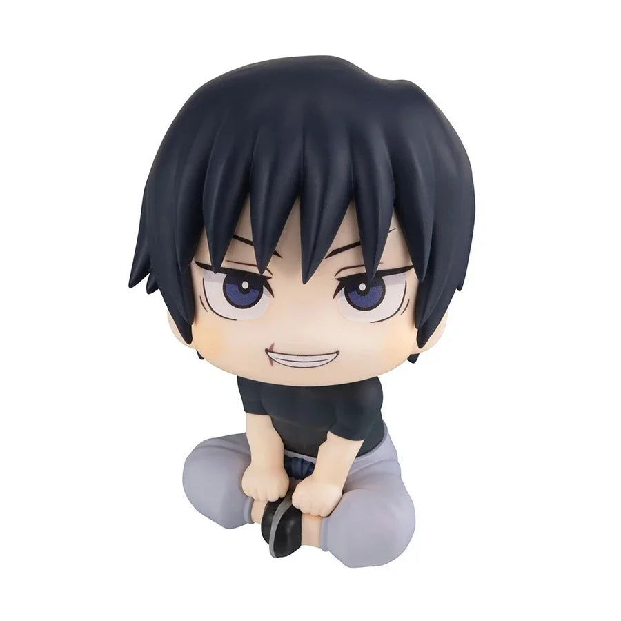 10cm Jujutsu Kaisen Anime Figure Look Up Q Version Satoru Gojo/Geto Suguru Action Figure Fushiguro Toji/Okkotsu Yuta Figurine