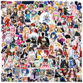 100Pcs Cartoon Japanese Manga Mixed Graffiti Stickers Notebook Phone Luggage Car Electric Car Stickers