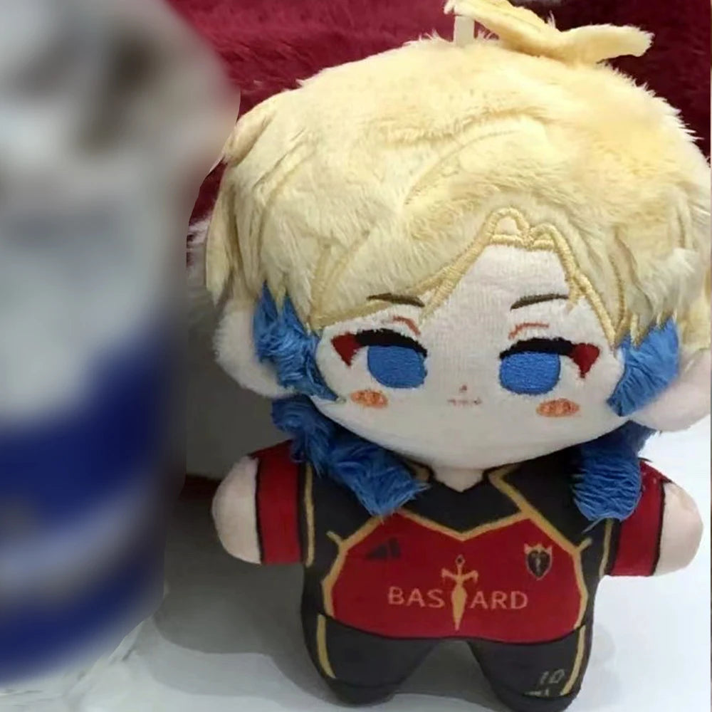 Mini Anime Plush Keychain Michel Caesar Mikage Reo Nagi Seishiro Chigiri Hyoma Bachira Meguru Cute Starfish body Doll Gifts