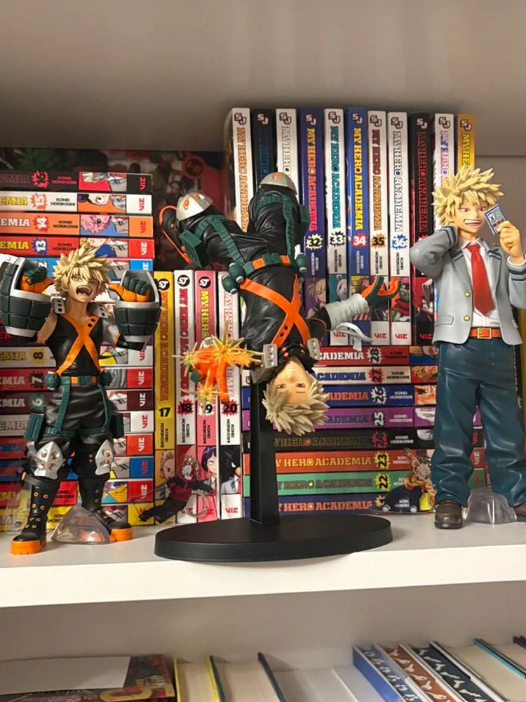 My Hero Academia Bakugo Katsuki Anime Figure Boku no Hero Midoriya Izuku/Todoroki Shoto/Toga Himiko Action Figure Model Doll Toy