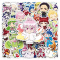 50PCS Welcome to Demon School! Iruma-kun Stickers Japanese Cartoon Comics Graffiti Decoration Notebook Phone Suitcase Guitar Toy