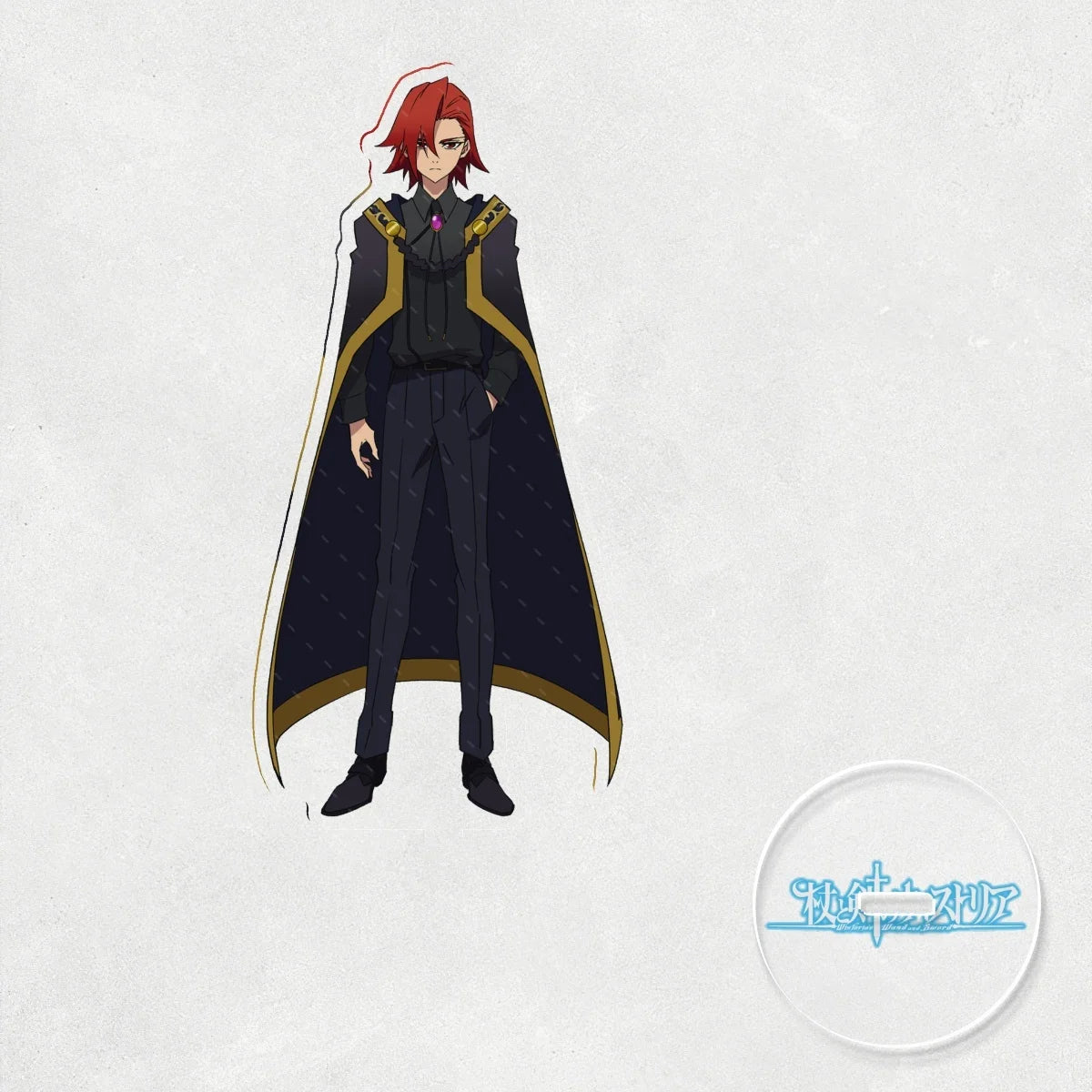 Anime Tsue to Tsurugi no Wistoria Wand and Sword  Acrylic Stand Figure Display 10CM Model Plate Desk Display Ornament as gifts