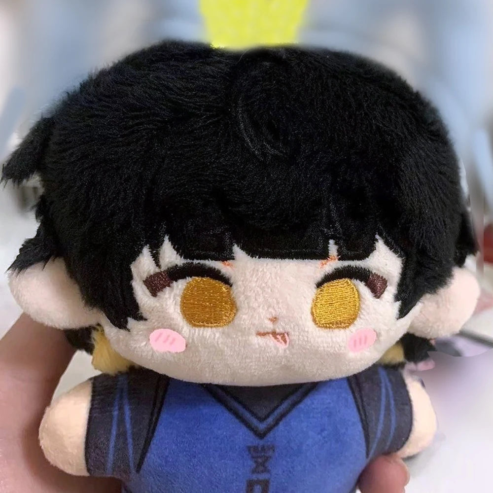Mini Anime Plush Keychain Michel Caesar Mikage Reo Nagi Seishiro Chigiri Hyoma Bachira Meguru Cute Starfish body Doll Gifts