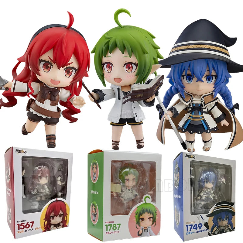 #1787 Sylphiette Anime Girl Figure Mushoku Tensei Jobless Reincarnation Eris Boreas Greyrat/Roxy Action Figure Model Doll Toys