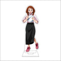 16CM Anime My Hero Academia‌ Cosplay Acrylic Figure Stand OCHACO URARAKA Todoroki Shoto Midoriya Izuku Ornaments Gift