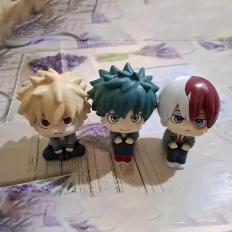 In Stock Hero Academia Anime Figure Bakugo Katsuki Action Figure Midoriya Izuku/Todoroki Shoto Figurine PVC Collection Toys