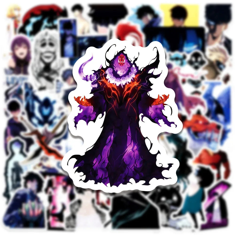 50Pcs Anime Stickers Animation Graffiti Sticker Laptop Phone Guitar Car Bike Skateboard  Stickers