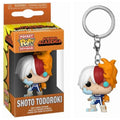 New Funko Pocket Keychain My Hero Academia Deku Bakugo Mirio Togata Dabi Izuku Midoriya Kyoka Jiro Model Toys Adult Kids Gift
