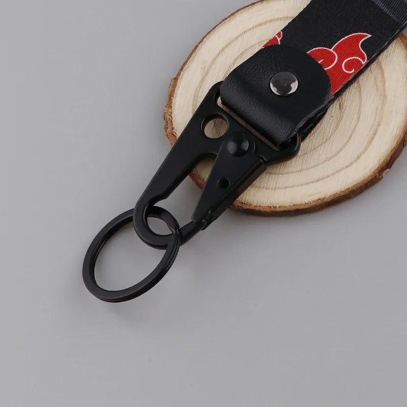 Anime Naruto alloy keychain pendant cartoon eagle beak bag car keychain chain rope trendy hanging decoration toy Christmas gift