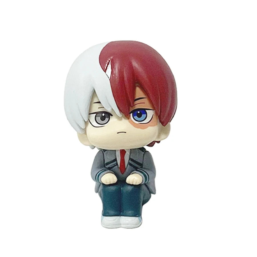 18cm Boku no Hero Academia Anime Figure Bakugo Katsuki Action Figure Midoriya Izuku/Todoroki Shoto Figurine PVC Collection Toys