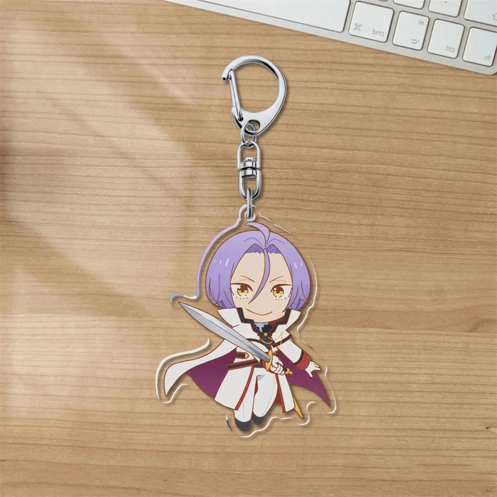 Charm Anime Re:ZERO -Starting Life in Another World Acrylic 6CM Keychain Model Cosplay Characters Ornament Accessories Good Gift