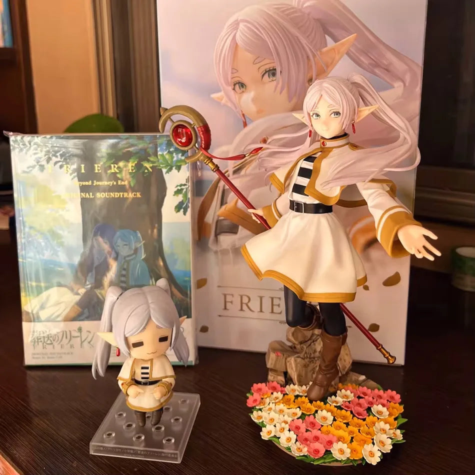 Hot 23cm Frieren: Beyond Journey's End Anime Figure Limit Frieren Action Figure Luminasta Frieren Figurine Collection Model Toy