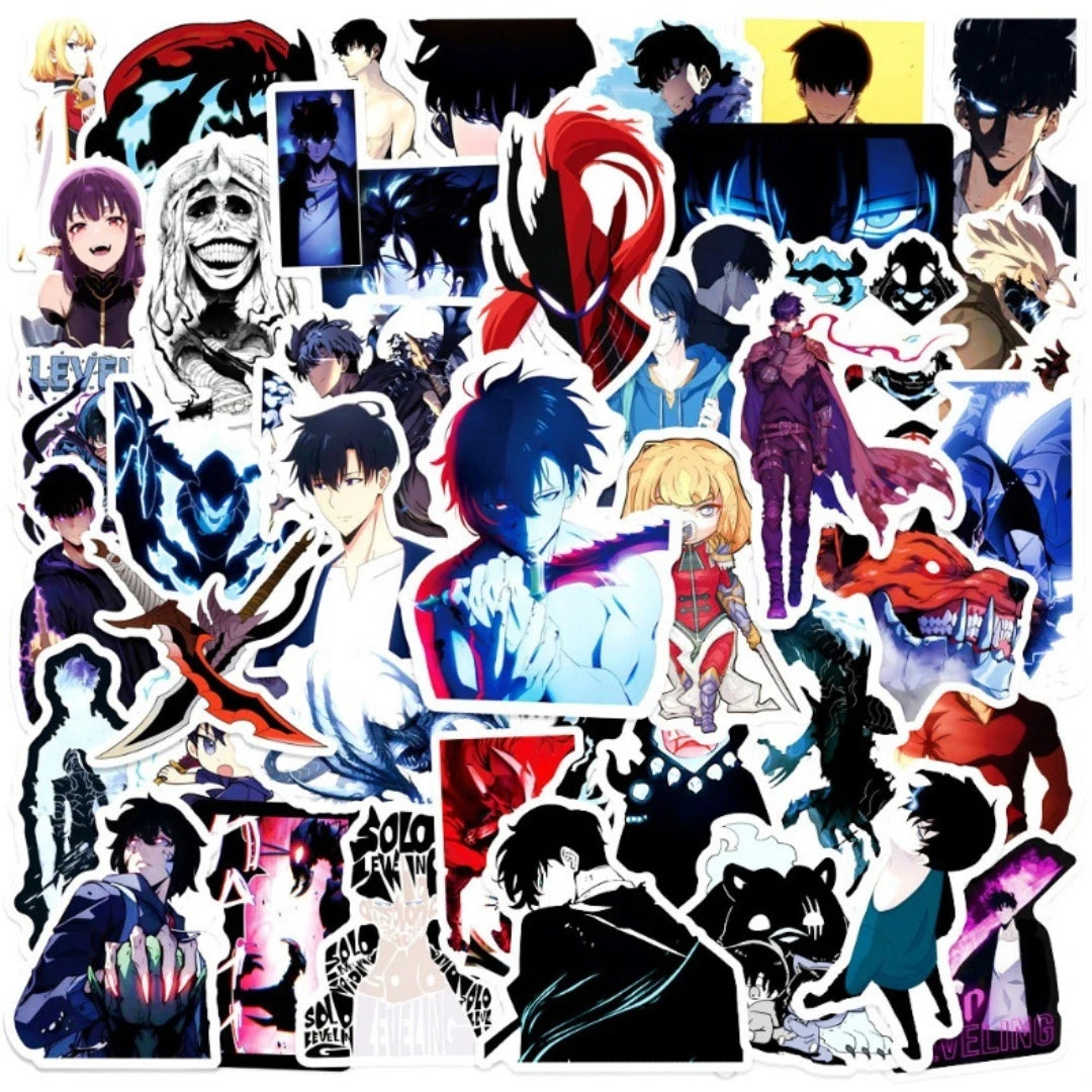 50Pcs Anime Stickers Animation Graffiti Sticker Laptop Phone Guitar Car Bike Skateboard  Stickers