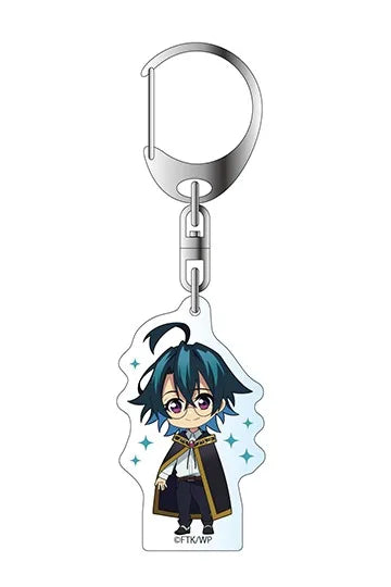 Q Version Anime Tsue to Tsurugi no Wistoria Wand and Sword Cosplay Acrylic Kawaii Keychain Bag Pendant Fans Gift