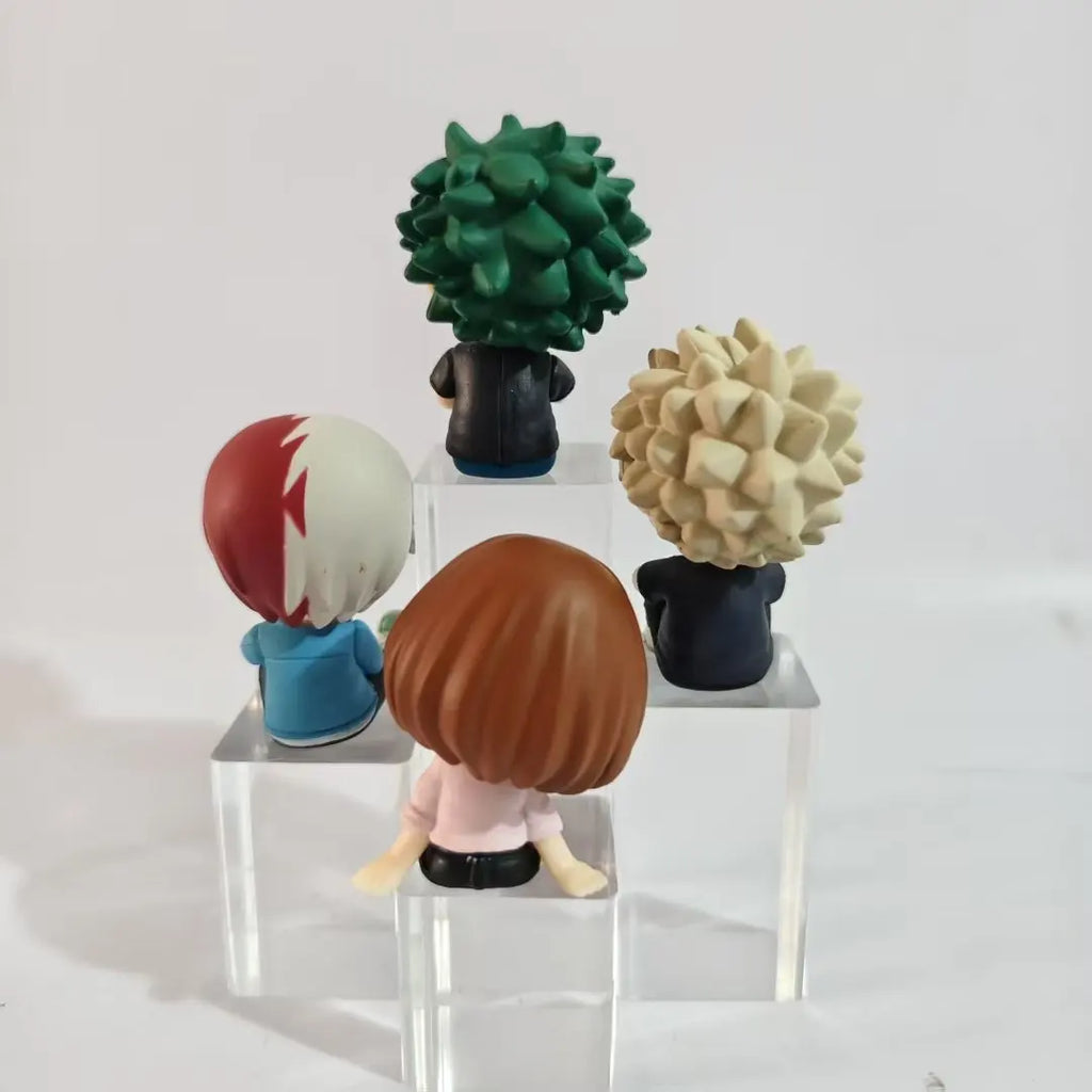 4pcs/set My Hero Academia Tokyo Revengers Cute Sleeping PVC Action Figure Toys
