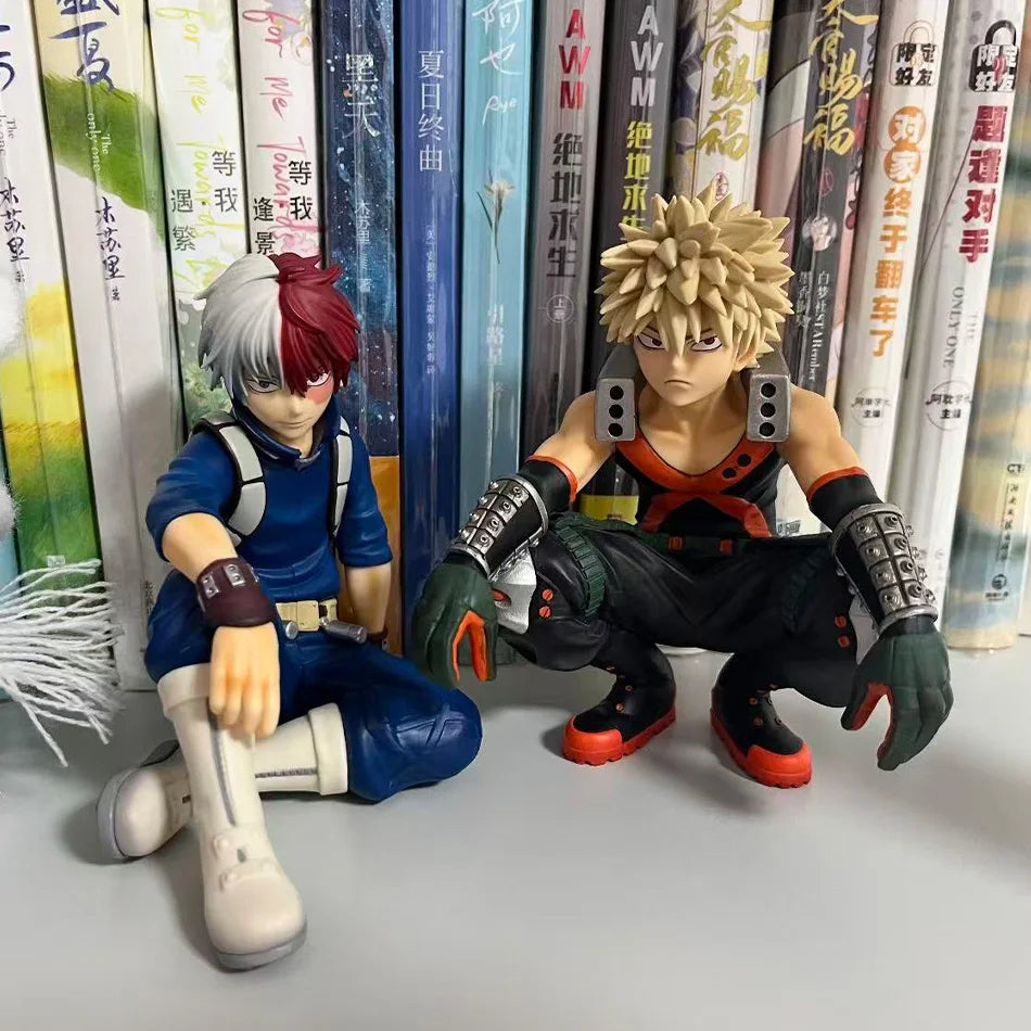 In Stock Hero Academia Anime Figure Bakugo Katsuki Action Figure Midoriya Izuku/Todoroki Shoto Figurine PVC Collection Toys