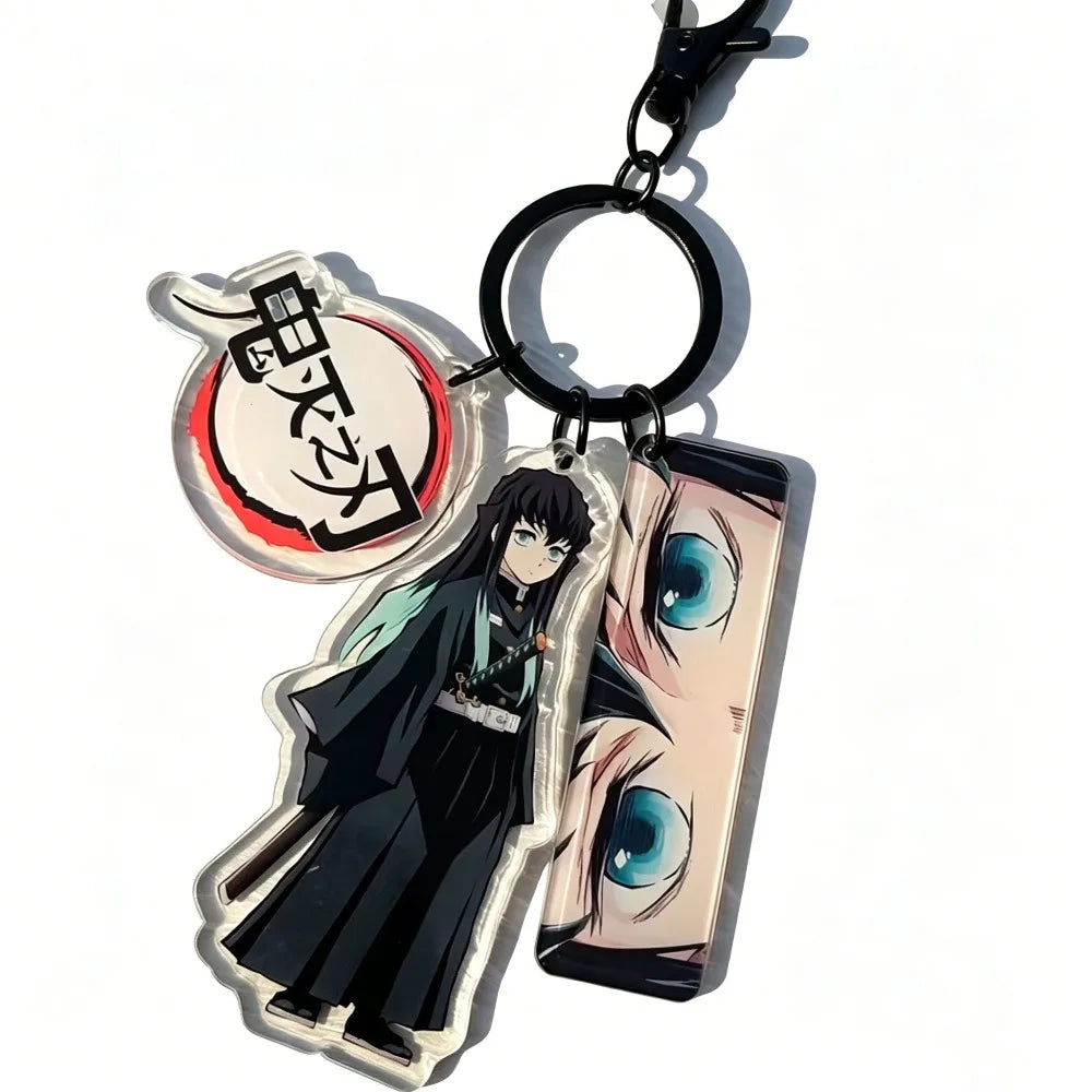 Acrylic Keychain – Tokitou Muichirou Kochou Shinobu Tomioka Giyuu Character Bag Charm
