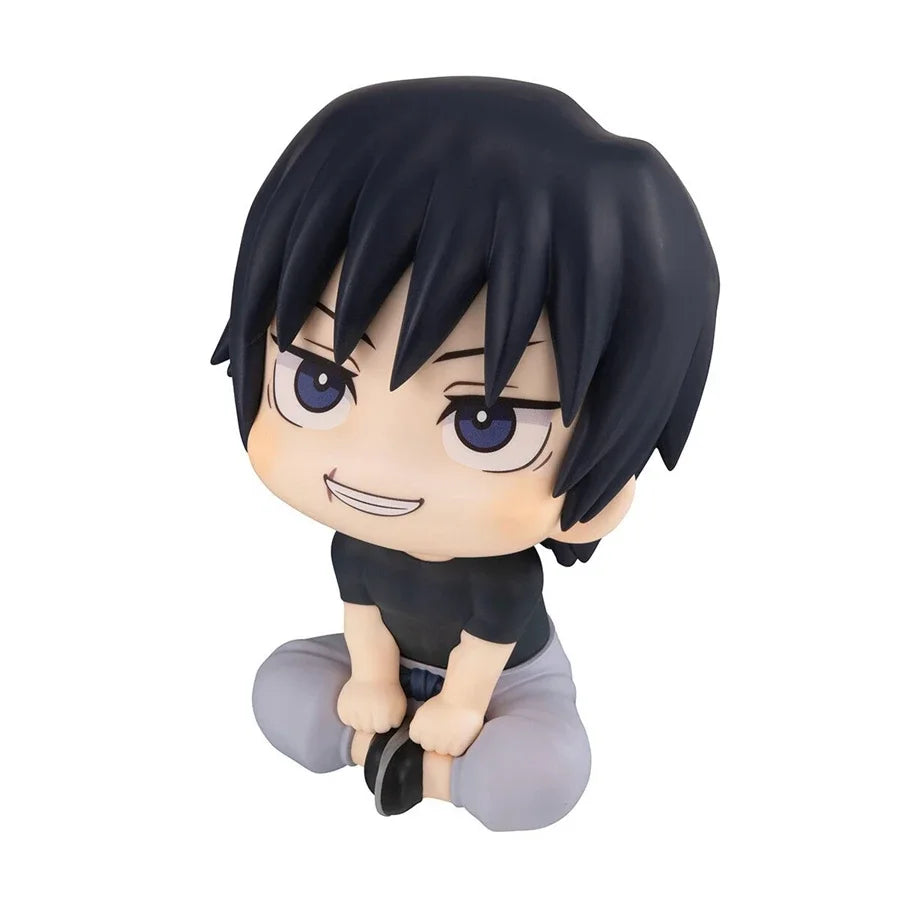 10cm Jujutsu Kaisen Anime Figure Look Up Q Version Satoru Gojo/Geto Suguru Action Figure Fushiguro Toji/Okkotsu Yuta Figurine