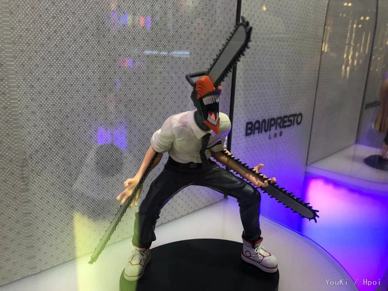 18cm Chainsaw Man Anime Figure Power Denji Action Figure PVC Chainsaw Man Power Figurine PVC Adult Collection Model Doll Toys