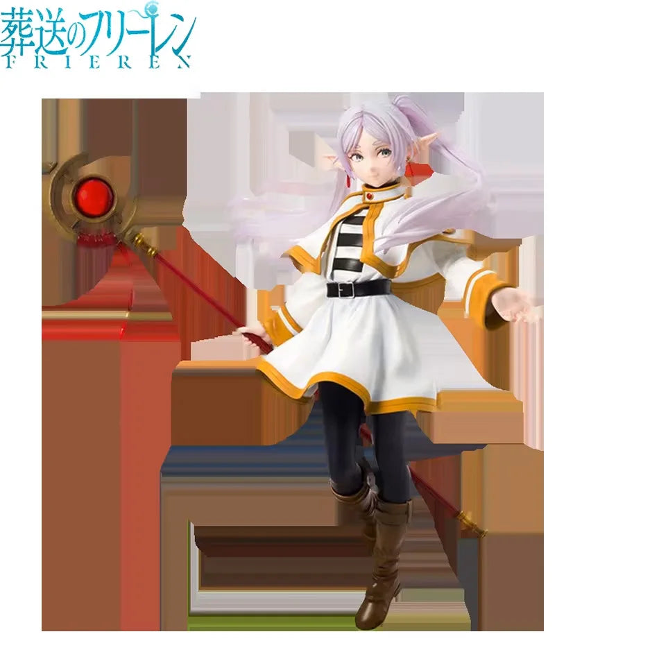 Hot 23cm Frieren: Beyond Journey's End Anime Figure Limit Frieren Action Figure Luminasta Frieren Figurine Collection Model Toy