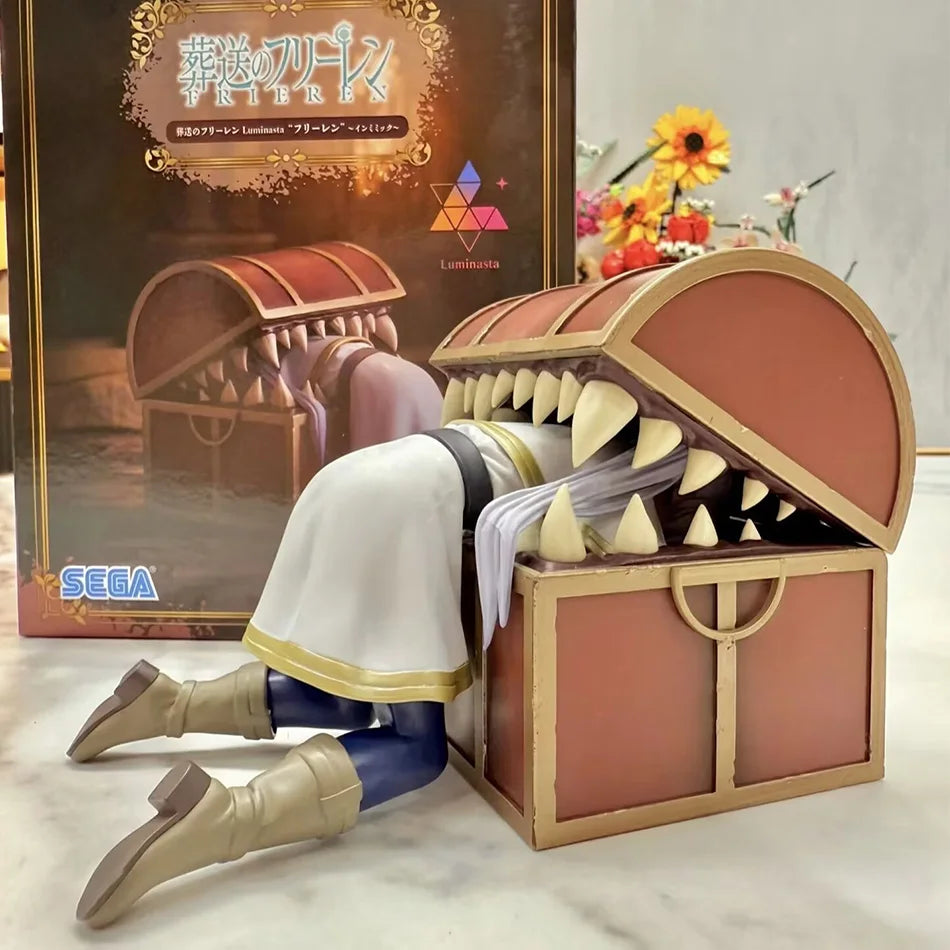 Anime Figure Luminasta Frieren: Beyond Journey's End Treasure Hunt Frieren Cartoon Kawaii Model Collection Doll Toy For Kids