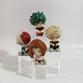 4pcs/set My Hero Academia Tokyo Revengers Cute Sleeping PVC Action Figure Toys