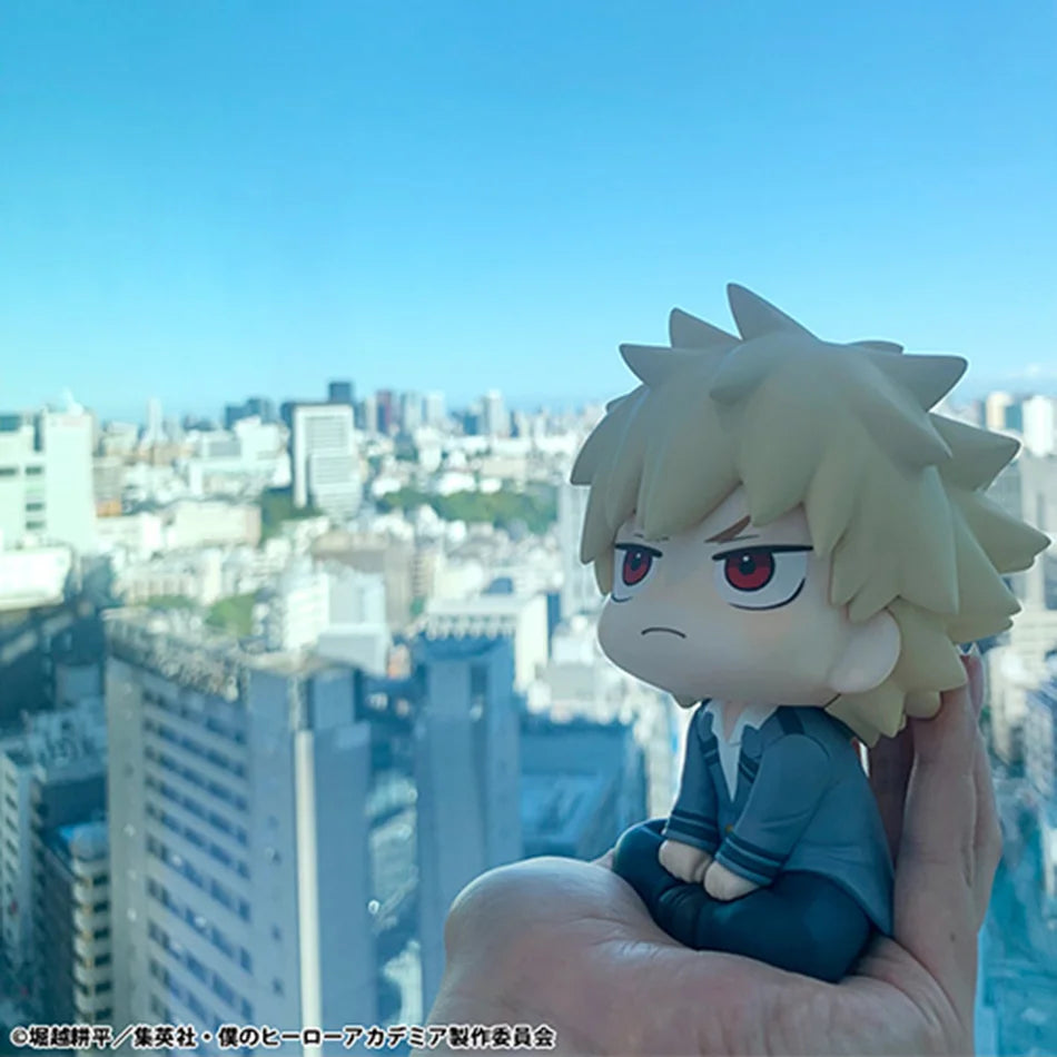 PVC | (MHA):Izuku Midoriya/Katsuki Bakugo/Todoroki Shoto/Toga Himiko My Hero Academia Cute Chibi PVC Figurine | Collectible Toy