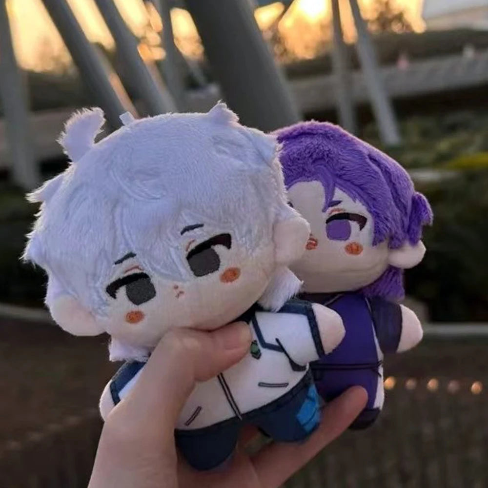 Mini Anime Plush Keychain Michel Caesar Mikage Reo Nagi Seishiro Chigiri Hyoma Bachira Meguru Cute Starfish body Doll Gifts