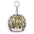 Acrylic One Punch Man Anime Keychain Llavero Lovely Bag Charms Pendant Friends Gift Fans Fun Key Chain Cute Souvenir Kingring