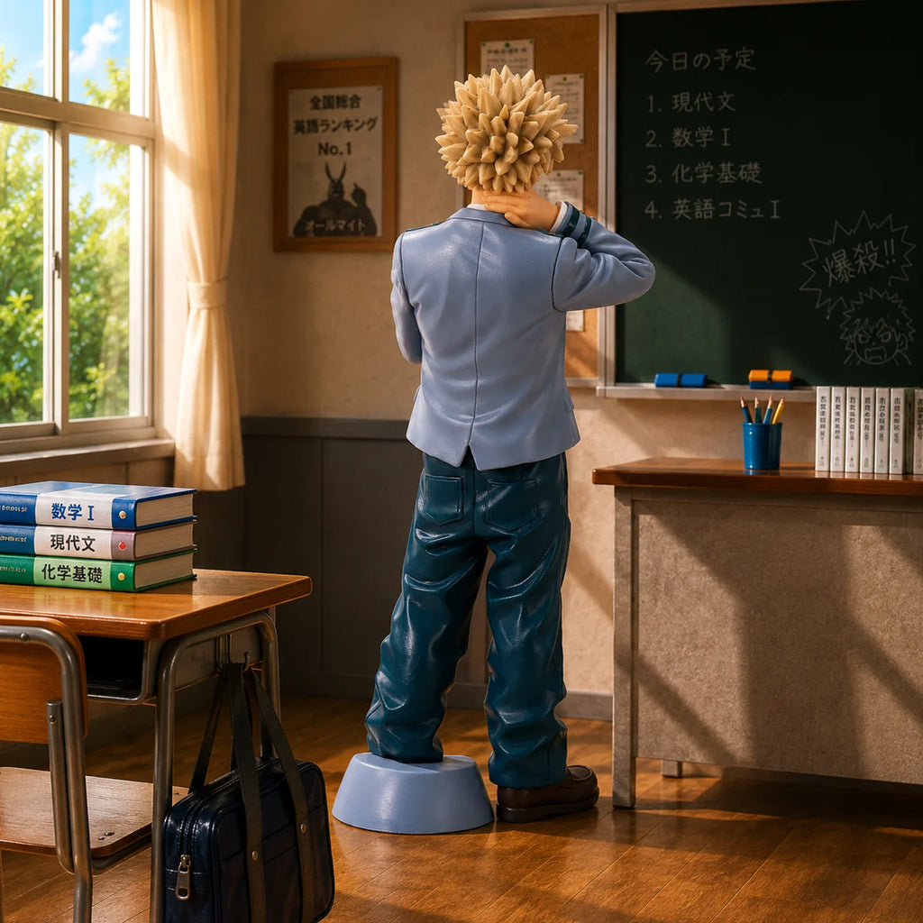Katsuki Bakugo, My Hero, Anime Figure, Anime Merchandise, Anime Merch Gift for Friends Birthday, Anime Character Statue Ornament, Desktop Ornament, Pc Desktop Ornament, Collectible Figurine, Holiday Gift, Small Gift