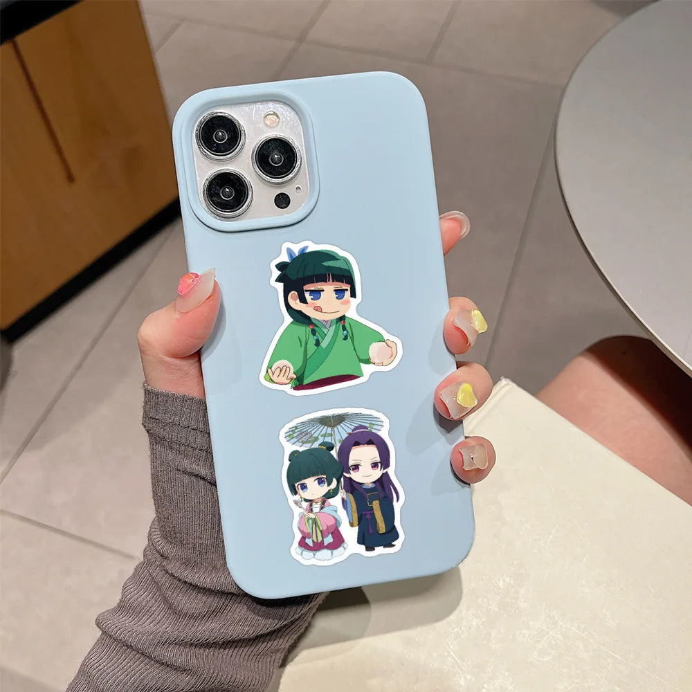 120Pcs the Apothecary Diaries Anime Graffiti Stickers Aesthetic Set for Fridge Laptop Phone Kids Creative Stationery Toy