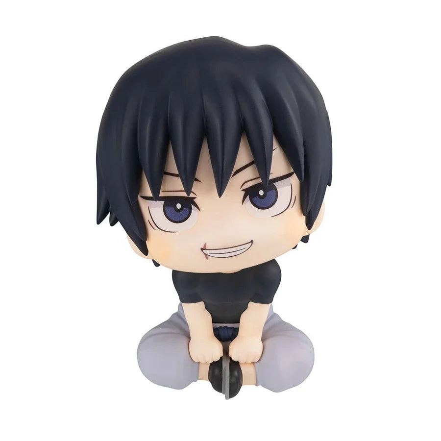 10cm Jujutsu Kaisen Anime Figure Look Up Q Version Satoru Gojo/Geto Suguru Action Figure Fushiguro Toji/Okkotsu Yuta Figurine